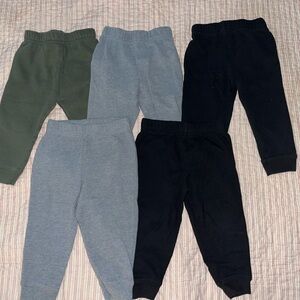 Kids Cozy Jogger Pants - bundle of 5